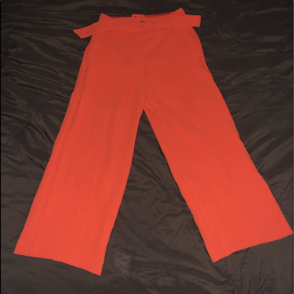 BOLD ORANGE color. Bought&washed but NEVER USED.